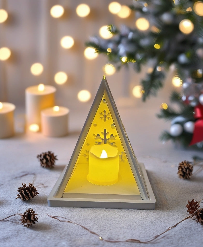 Pyramide Schneeflocke