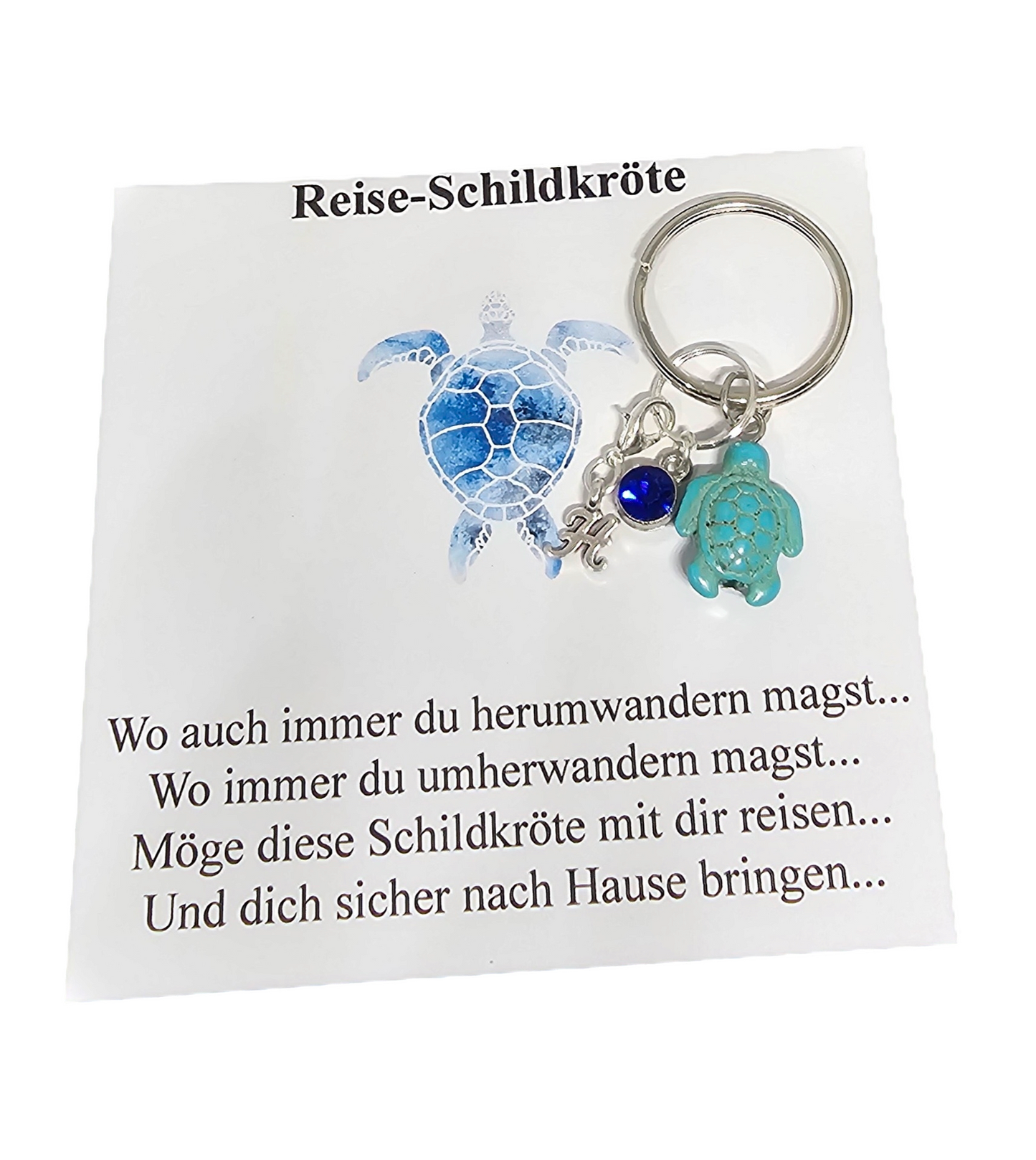 Reise - Schildkröte + Monatsstein