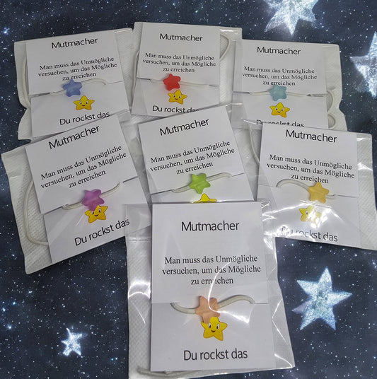 Mutmacher - Armband Stern