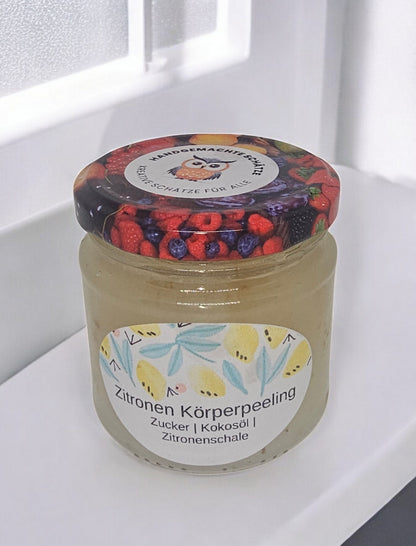 Zitronen - Zucker - Peeling