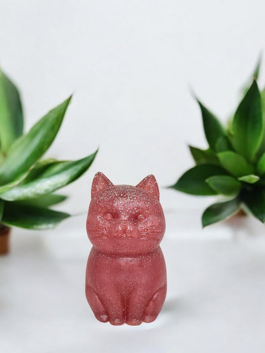 Katze 2 Rosa