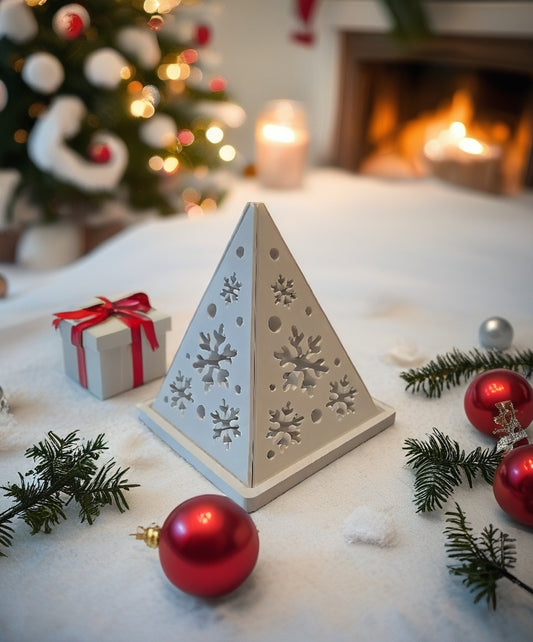 Pyramide Schneeflocke