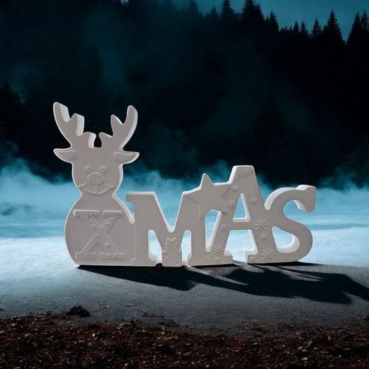 X - Mas Schriftzug