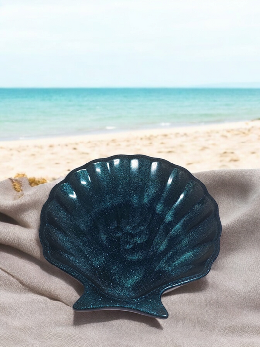 Muschelschale Blau