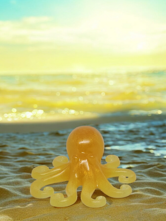 Oktopus Gelb