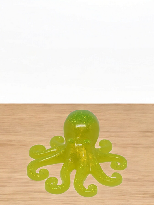 Oktopus Neon Gelb