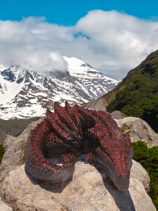 Feuerdrache Rot