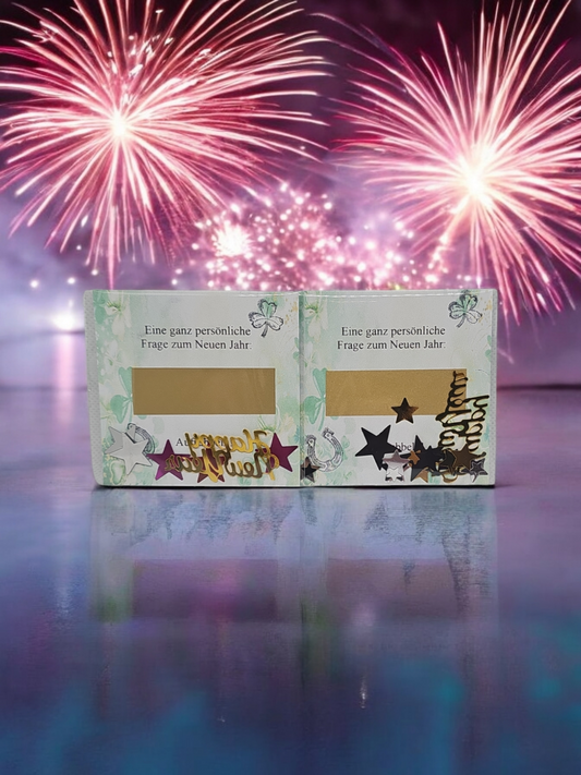 Rubbellos Neujahrsgruß