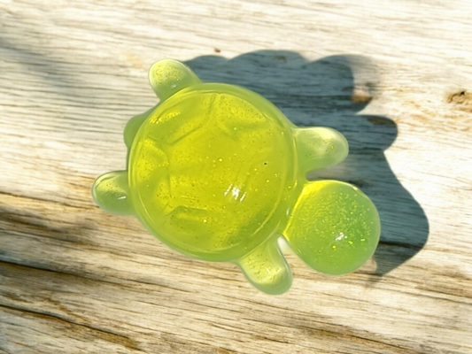 Schildkröte Neon Gelb